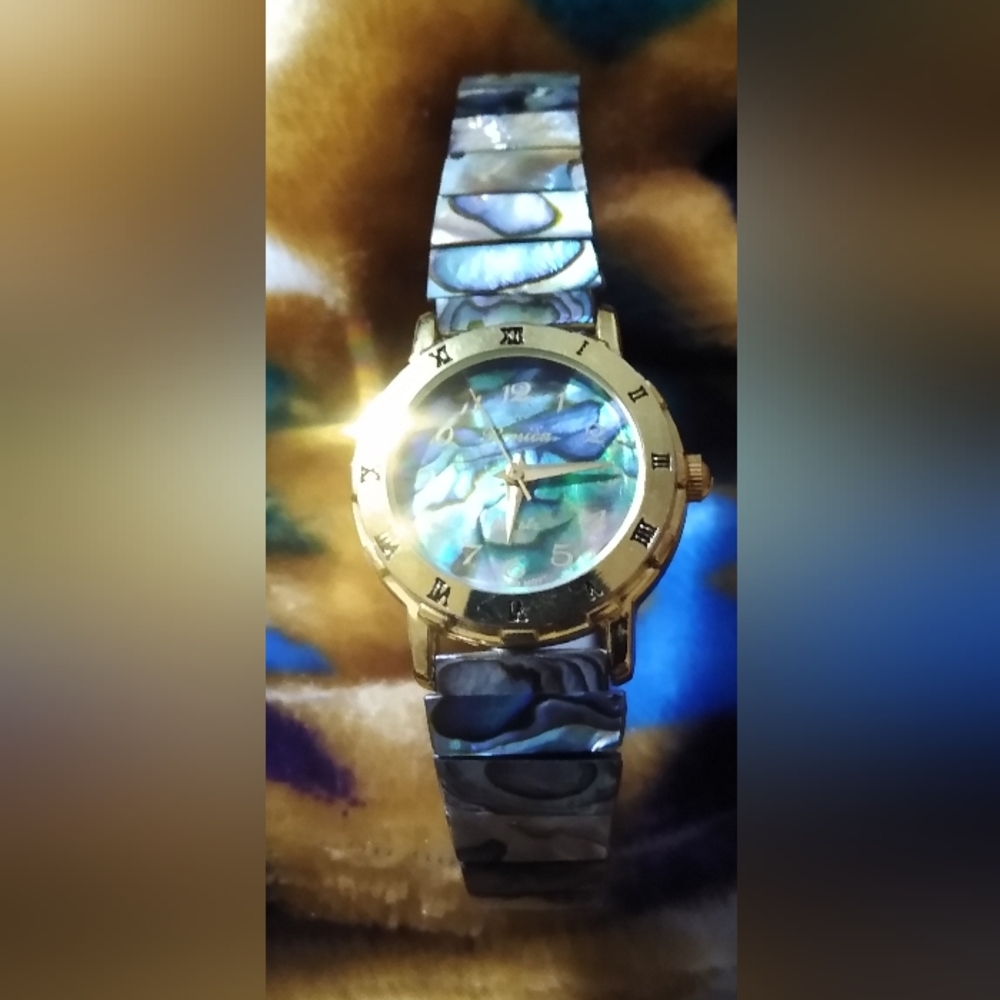 Ronica Abalone Vintage Watch Flex Band - Picture 5 of 5